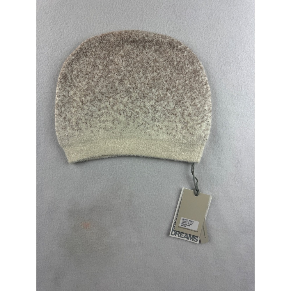 Barefoot Dreams CozyChic Confetti Cream Taupe Beanie OS‎ NWT Knit Hat